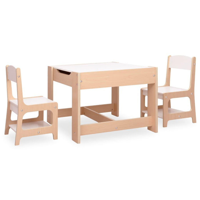 Children's Table with 2 Chairs - Little and Giant Explorers vidaXL