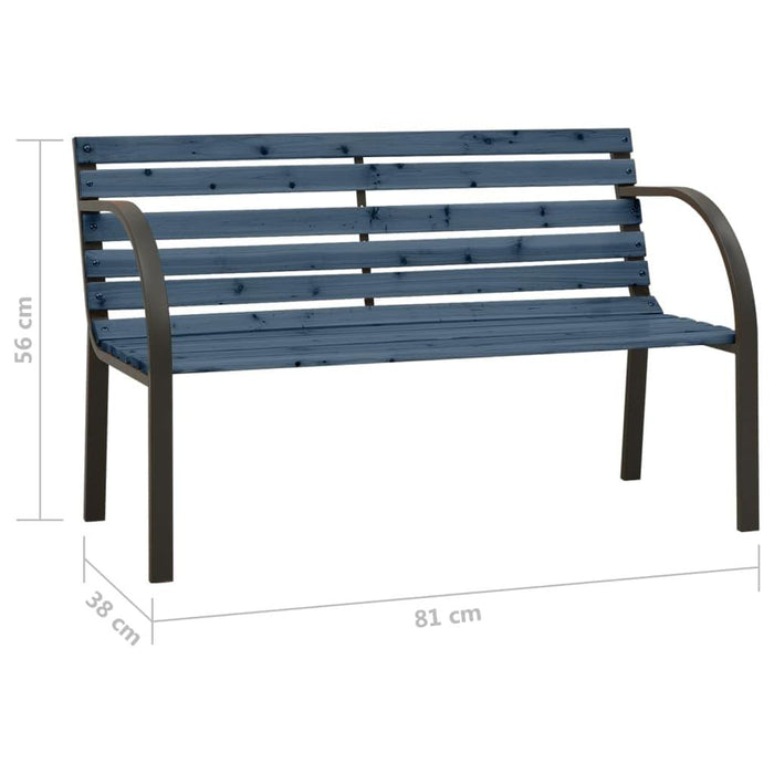 Children Wooden Garden Bench - Little and Giant Explorers vidaXL