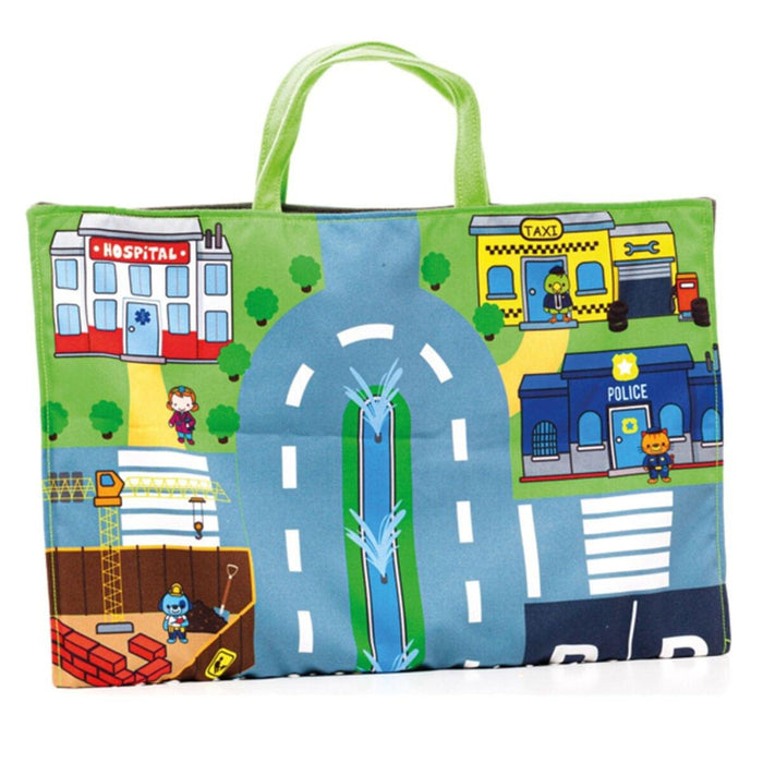 City Playmat with Cars - Little and Giant Explorers Moltó