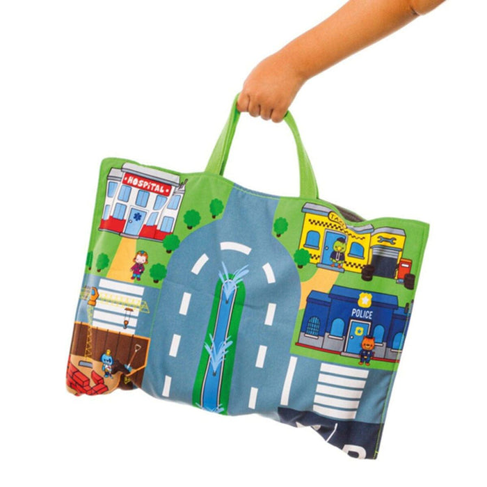 City Playmat with Cars - Little and Giant Explorers Moltó