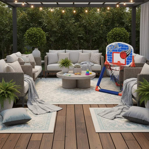 Multi-functional Floor and Wall Basketball Set - Little and Giant Explorers vidaXL