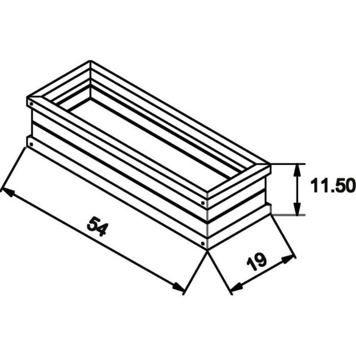 Flower Box for a Playhouse - Little and Giant Explorers AXI