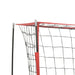 Foldable Football Goal with Net in Black and Red (184 x 91 x 124.5cm) - Little and Giant Explorers vidaXL