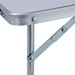 Folding Aluminium Camping Table (60 x 40cm) - Little and Giant Explorers vidaXL