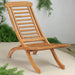 Folding Garden Chair in Solid Wood Teak - Little and Giant Explorers vidaXL