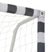 Football Goal with Net in Black and White (300 x 90 x 160cm) - Little and Giant Explorers vidaXL