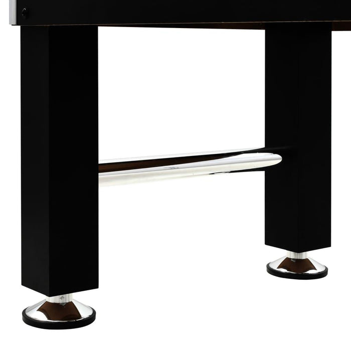 Foosball Table Steel in Black - Little and Giant Explorers vidaXL