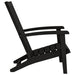 Garden Adirondack Chair in Black - Little and Giant Explorers vidaXL