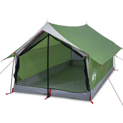 Green Taffeta Camping Tent (2 persons) - Little and Giant Explorers vidaXL