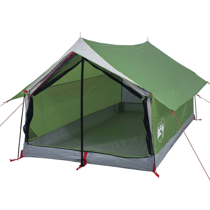 Green Taffeta Camping Tent (2 persons) - Little and Giant Explorers vidaXL