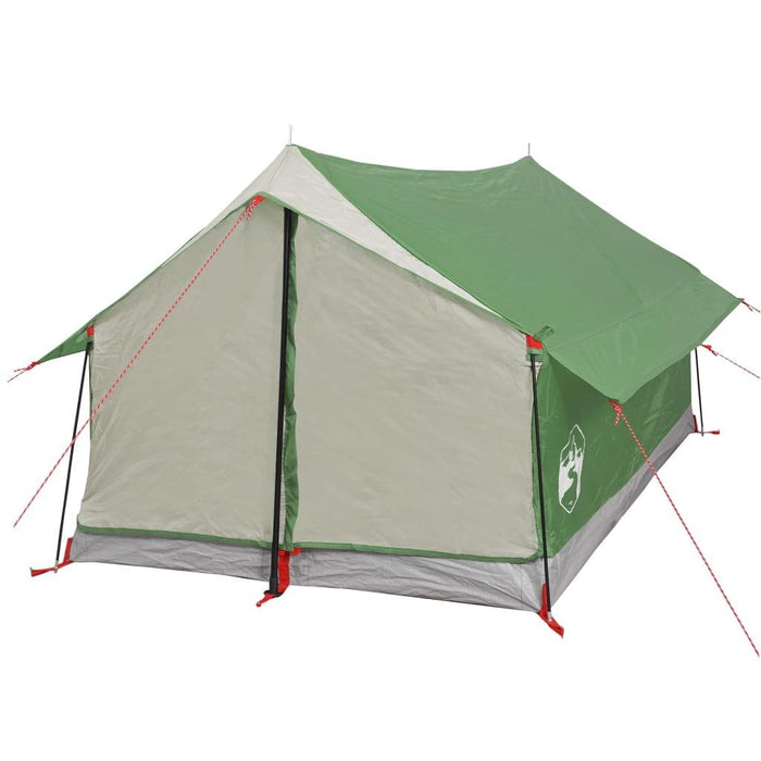 Green Taffeta Camping Tent (2 persons) - Little and Giant Explorers vidaXL