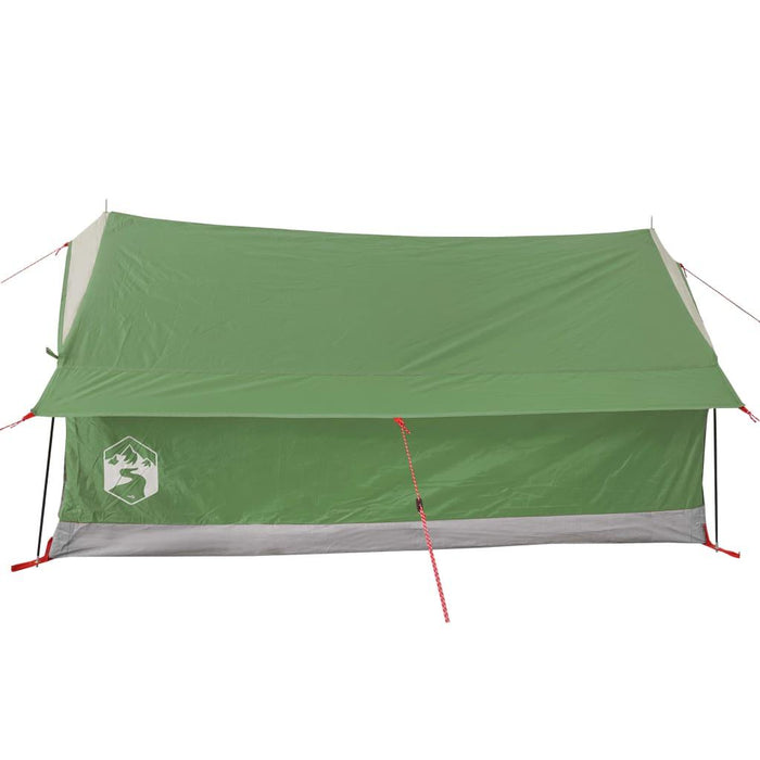 Green Taffeta Camping Tent (2 persons) - Little and Giant Explorers vidaXL