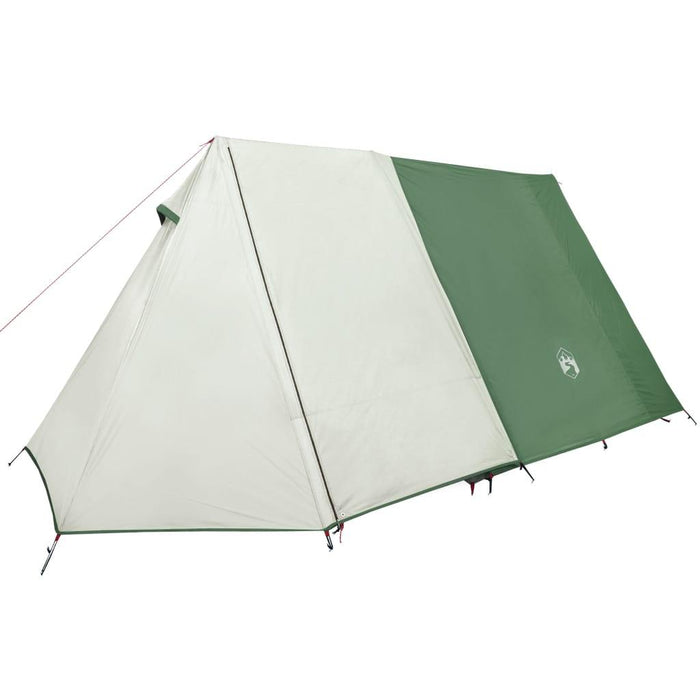 Green Taffeta Camping Tent (3 persons) - Little and Giant Explorers vidaXL