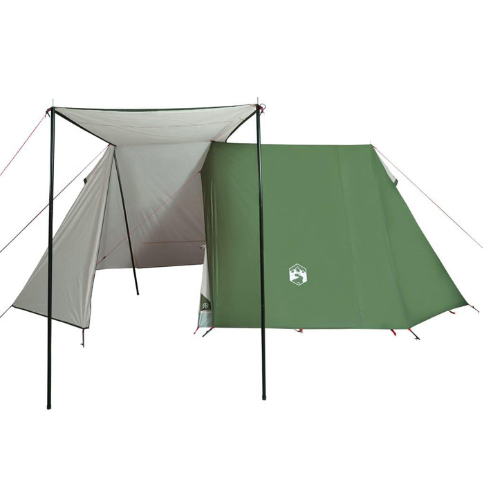 Green Taffeta Camping Tent (3 persons) - Little and Giant Explorers vidaXL