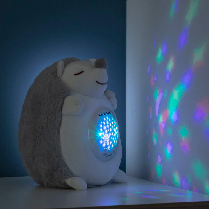 Hedgehog 'Spikey' Soft Toy with White Noise and Nightlight Projector - Little and Giant Explorers InnovaGoods