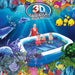 Inflatable 3D undersea adventure pool with kids, adult, and colorful ocean-themed graphics