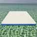 Inflatable Floating Deck in Blue and White (300 x 300 x 15cm) - Little and Giant Explorers vidaXL