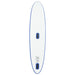 Inflatable Stand Up Paddleboard with Sail Set in Blue and White - Little and Giant Explorers vidaXL