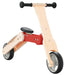 2-in-1 Red Scooter - Little and Giant Explorers vidaXL