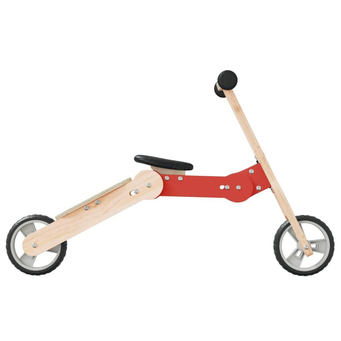 2-in-1 Red Scooter - Little and Giant Explorers vidaXL