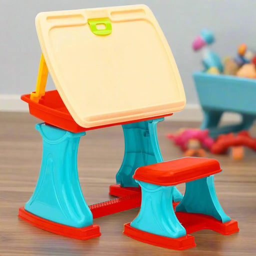 Adjustable Learning Desk and Easel - Little and Giant Explorers vidaXL