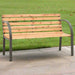 Children Garden Bench in Chinese Fir Wood - Little and Giant Explorers vidaXL