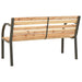 Children Garden Bench in Chinese Fir Wood - Little and Giant Explorers vidaXL