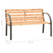 Children Garden Bench in Chinese Fir Wood - Little and Giant Explorers vidaXL