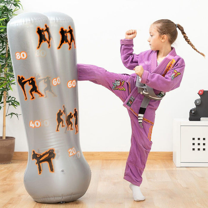 Inflatable Boxing Punchbag with Stand - Little and Giant Explorers InnovaGoods