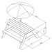 Children Picnic Table with Umbrella - Little and Giant Explorers AXI