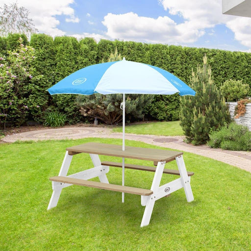 Children Picnic Table with Umbrella - Little and Giant Explorers AXI