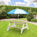 Children Picnic Table with Umbrella - Little and Giant Explorers AXI