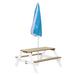 Children Picnic Table with Umbrella - Little and Giant Explorers AXI