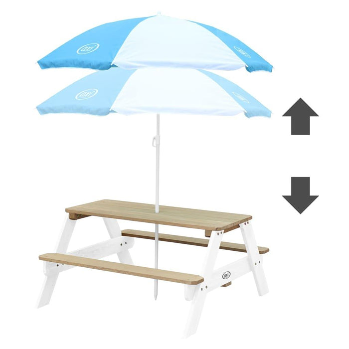 Children Picnic Table with Umbrella - Little and Giant Explorers AXI