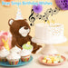 Make A Wish Happy Birthday Singing Bear - Little and Giant Explorers Toyland