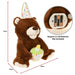 Make A Wish Happy Birthday Singing Bear - Little and Giant Explorers Toyland