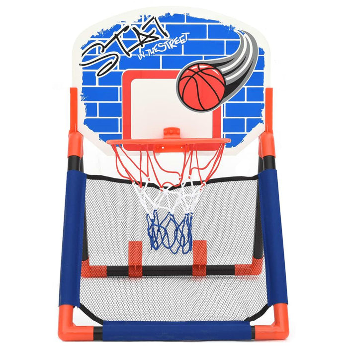 Multi-functional Floor and Wall Basketball Set - Little and Giant Explorers vidaXL