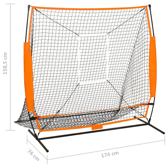 Multi-Sport Baseball Practice Net - Little and Giant Explorers vidaXL