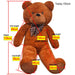 Plush Cuddly Teddy Bear XXL - Little and Giant Explorers vidaXL