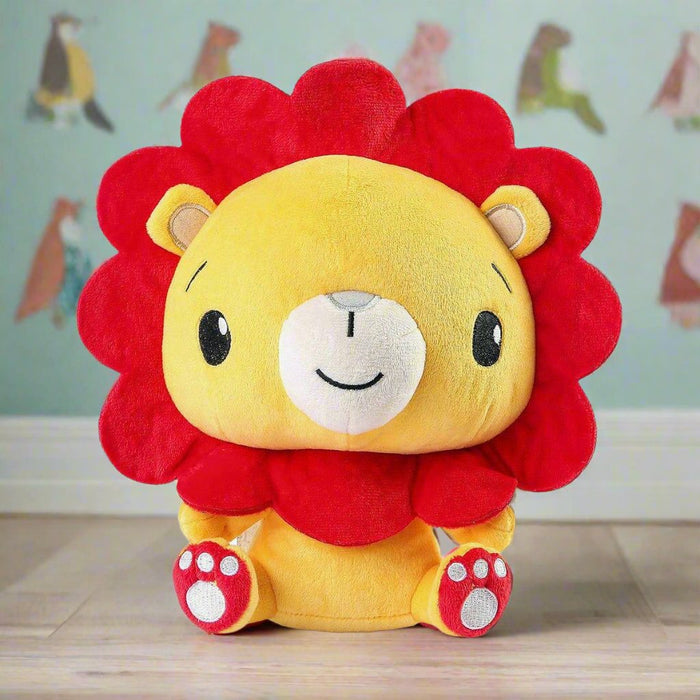 Plush Sitting Lion - Little and Giant Explorers Fisher Price