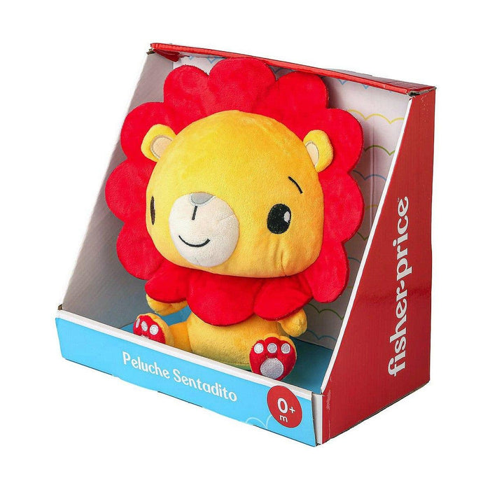 Plush Sitting Lion - Little and Giant Explorers Fisher Price