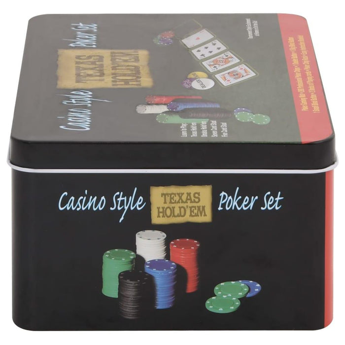 Poker Chip Set 200pcs | 4 g - Little and Giant Explorers vidaXL