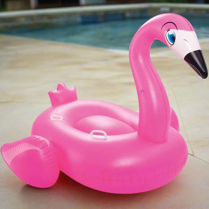 Pool Ride-On Jumbo Flamingo - Little and Giant Explorers Bestway