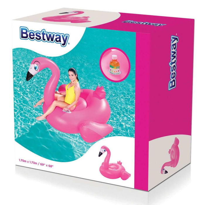 Pool Ride-On Jumbo Flamingo - Little and Giant Explorers Bestway