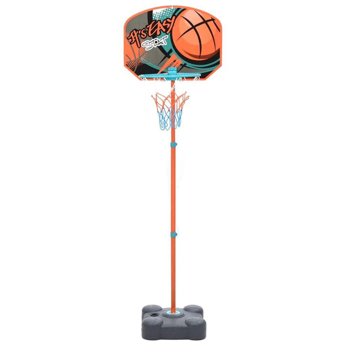 Portable, Adjustable Basketball Play Set - 109 - 141cm - Little and Giant Explorers vidaXL