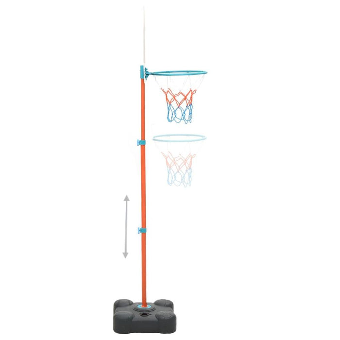 Portable, Adjustable Basketball Play Set - 109 - 141cm - Little and Giant Explorers vidaXL