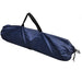 Blue portable camping toilet privacy tent bag with black carrying handle