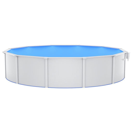 Swimming Pool with Safety Ladder (550 x 120cm) - Little and Giant Explorers vidaXL