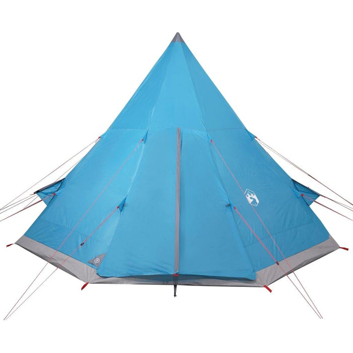 Taffeta Blue Camping Tent (4 persons) - Little and Giant Explorers vidaXL