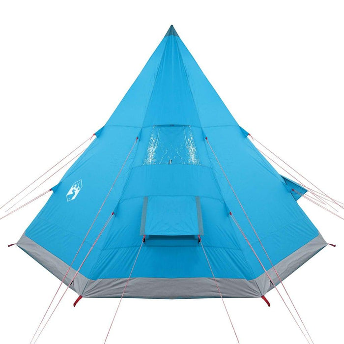 Taffeta Blue Camping Tent (4 persons) - Little and Giant Explorers vidaXL